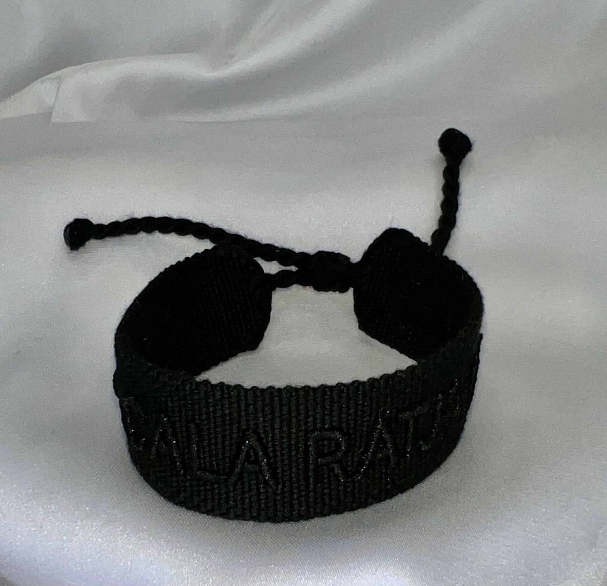 Armband Stoff Cala Ratjada schwarz