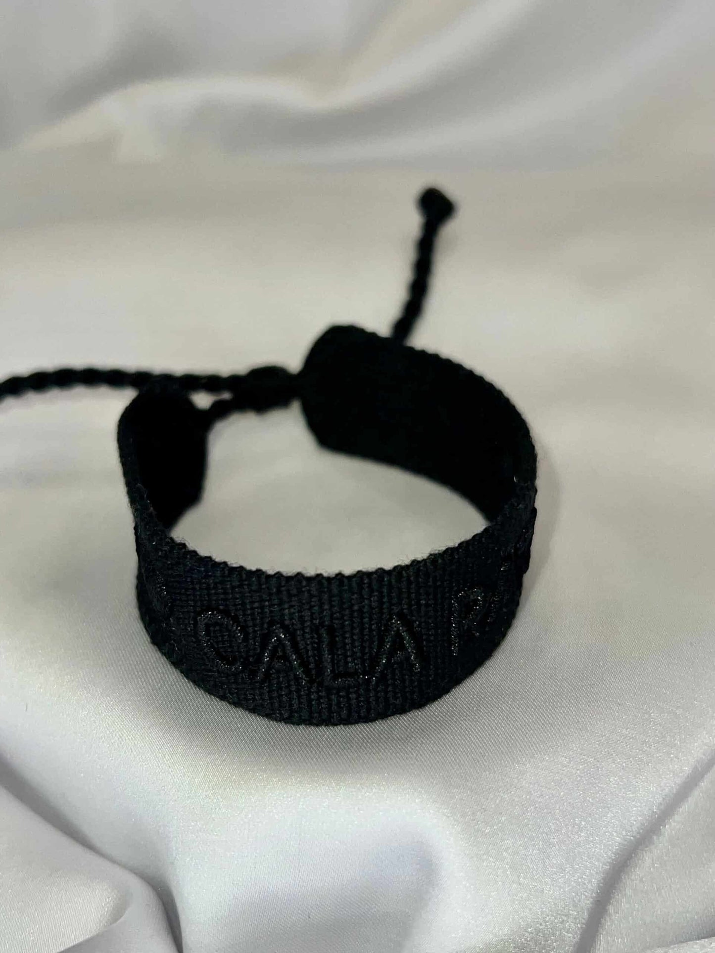Armband Stoff Cala Ratjada schwarz